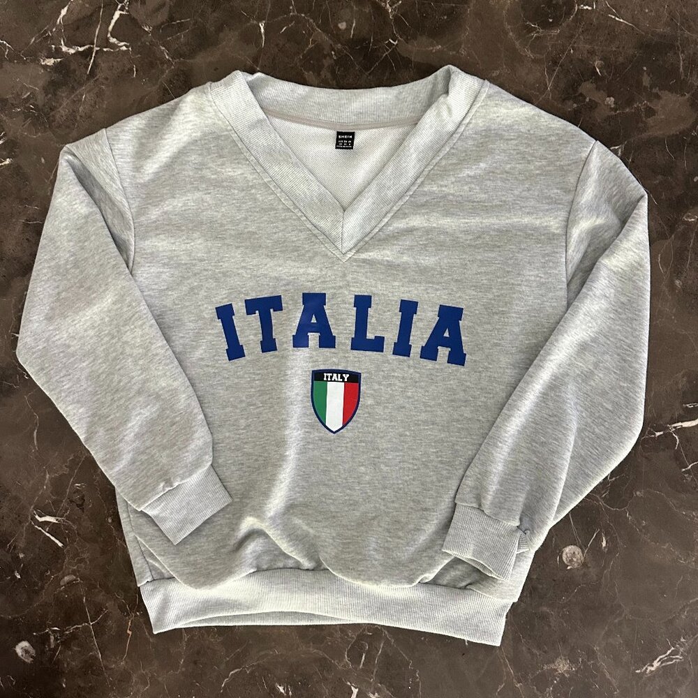 Women's V-Neck Sweatshirt